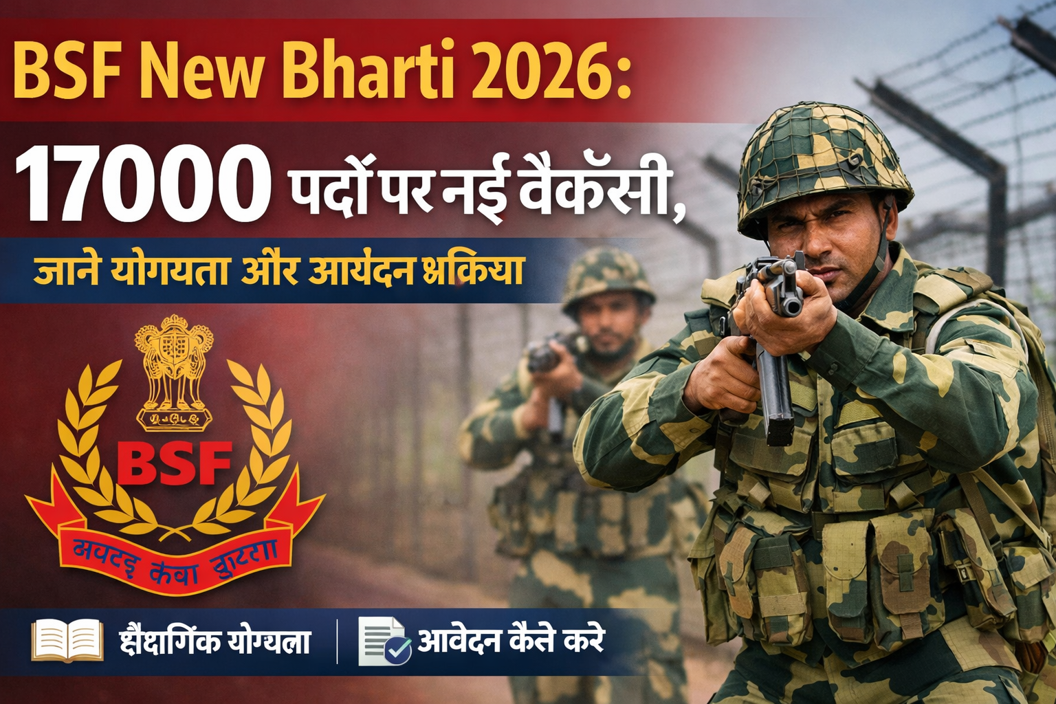 BSF New Bharti 2026